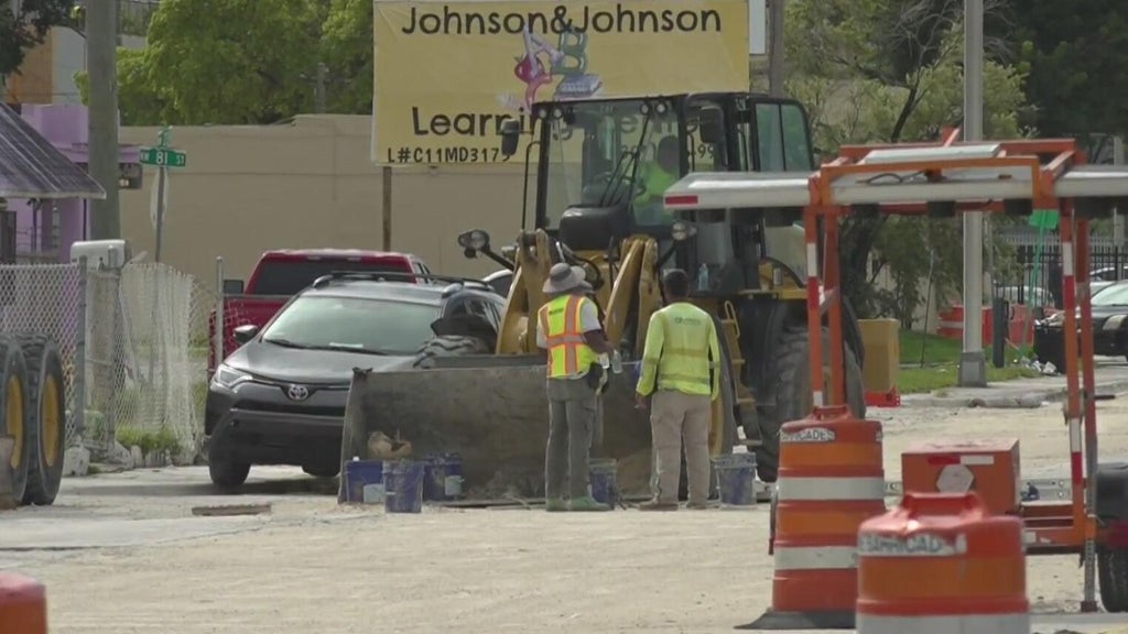 West Little River business owners pushing back on constant construction — CBS Miami, Denton Business news