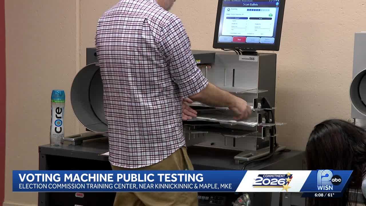 Milwaukee election officials test voting machines to prevent errors ahead of general election — WISN 12 Milwaukee, Denton Community news