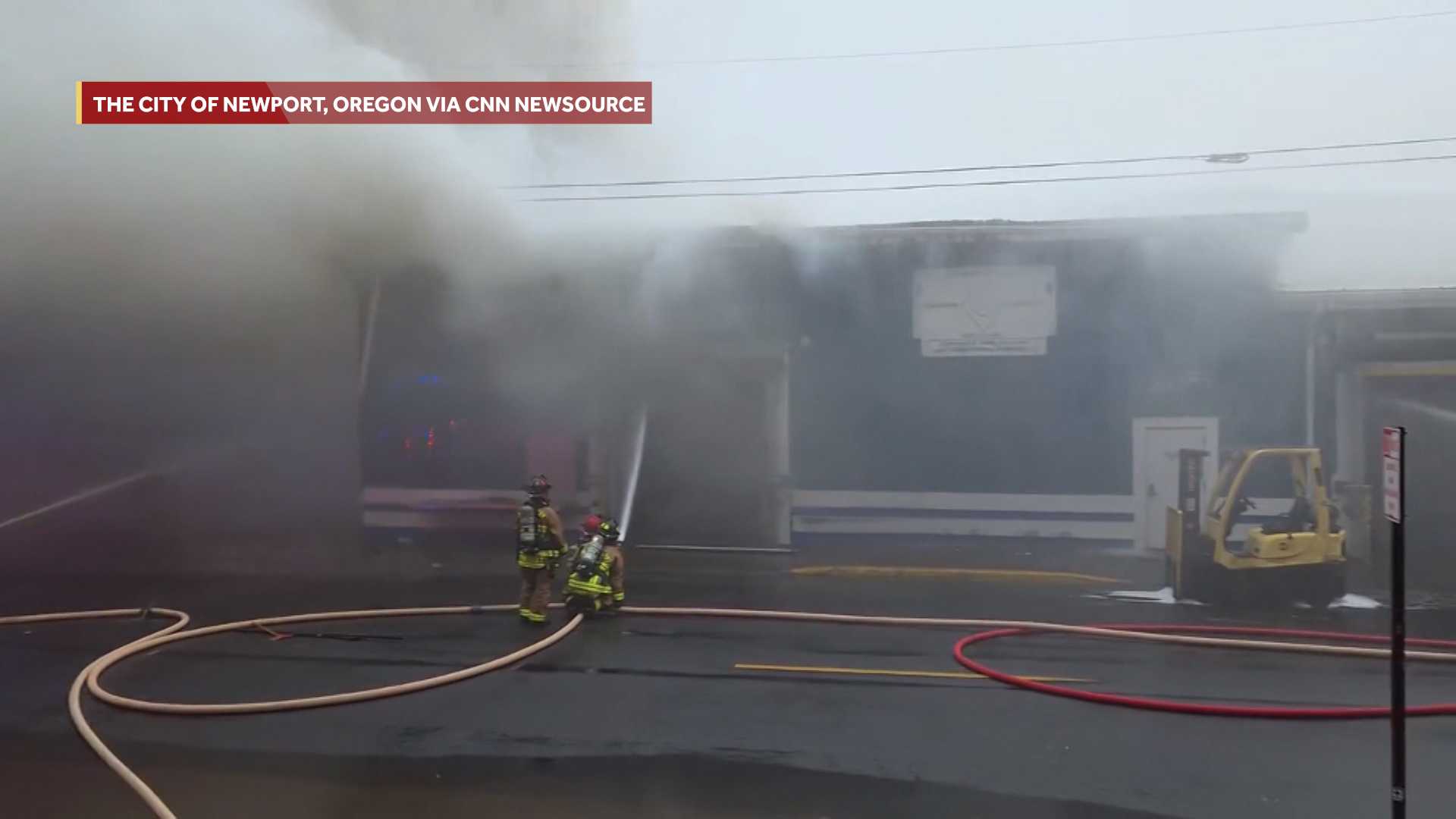 Possible ammonia contamination prompts evacuations after Oregon seafood plant fire, officials say — WISN 12 Milwaukee, Denton Schools news