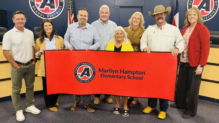 Aubrey ISD names new elementary school after beloved retired janitor — WFAA (Dallas-Fort Worth), Denton Schools news