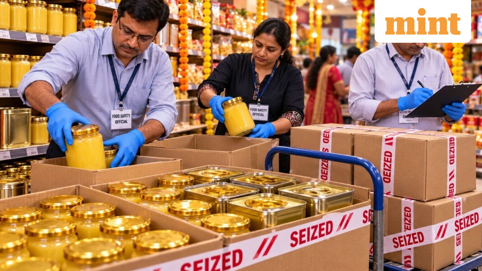 Delhi food safety ghee raid: Over 322 kg of ghee seized from stores; here's what was found, what you should be aware of — Mint India, Denton Business news