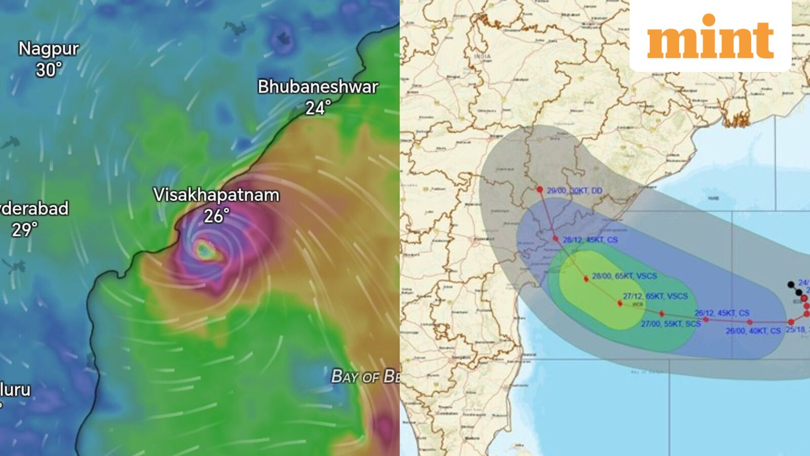 Cyclone Arnab: Depression over Bay of Bengal to intensify; when and where will landfall occur? IMD's latest updates — Mint India, Denton Technology news